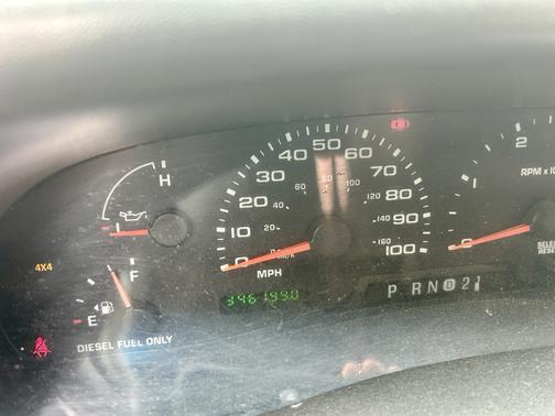 Black 2003 Ford F-250 XLT SuperCab Super Duty