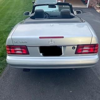 Gray 2000 Mercedes-Benz SL-Class SL500 Roadster