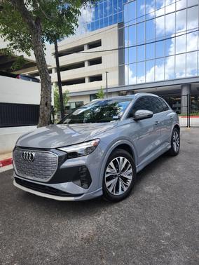 Gray 2023 Audi Q4 e-tron 40 Premium Plus