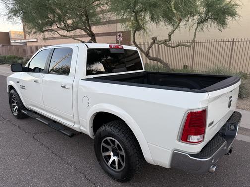 White 2017 RAM 1500 Laramie