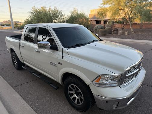 White 2017 RAM 1500 Laramie