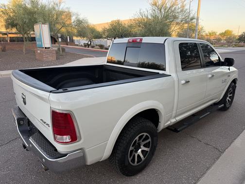 White 2017 RAM 1500 Laramie