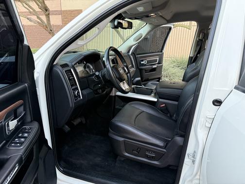 White 2017 RAM 1500 Laramie