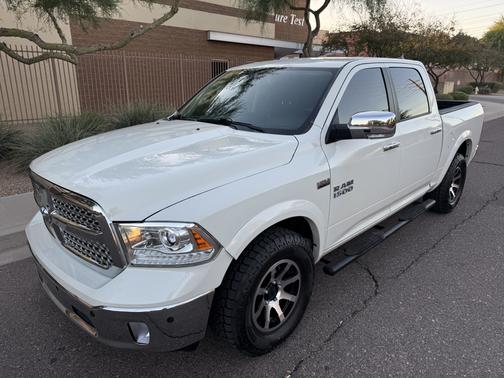 White 2017 RAM 1500 Laramie