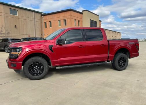 Red 2024 Ford F-150 XLT