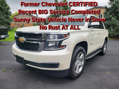 White 2015 Chevrolet Tahoe LT