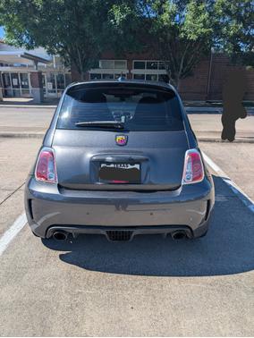 Silver 2015 FIAT 500 Abarth