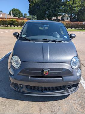 Silver 2015 FIAT 500 Abarth