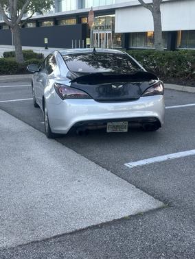 Silver 2015 Hyundai Genesis Coupe 3.8 Base