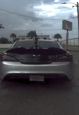 Silver 2015 Hyundai Genesis Coupe 3.8 Base