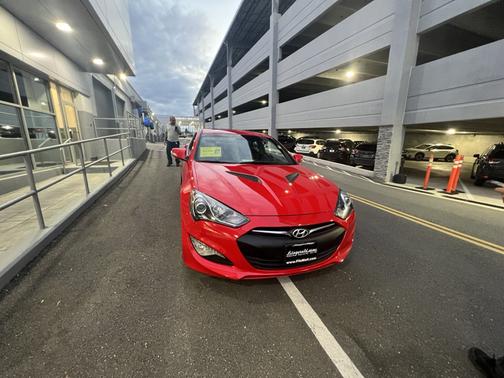 Red 2015 Hyundai Genesis Coupe 3.8 Ultimate
