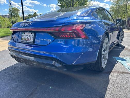 Blue 2022 Audi RS e-tron GT Base