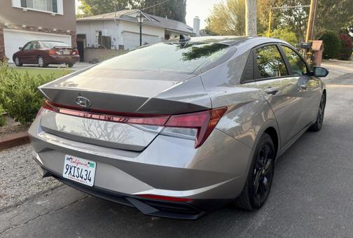Gray 2023 Hyundai ELANTRA HEV Blue
