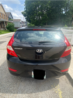 Black 2016 Hyundai Accent SE