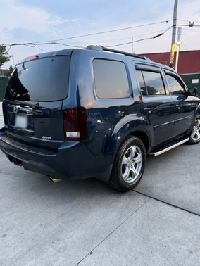 Blue 2012 Honda Pilot EX-L