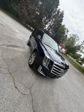 Blue 2017 Cadillac Escalade Premium Luxury