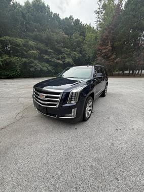 Blue 2017 Cadillac Escalade Premium Luxury
