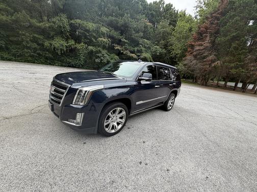 Blue 2017 Cadillac Escalade Premium Luxury