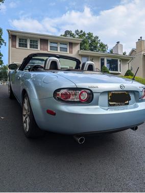 Blue 2008 Mazda MX-5 Miata Special Edition