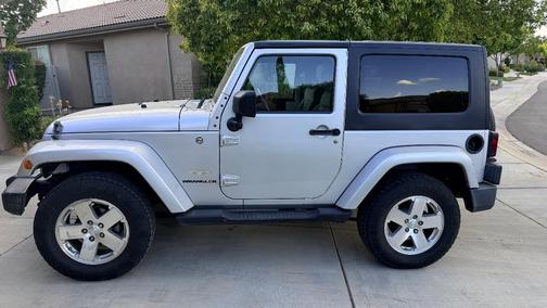 Silver 2008 Jeep Wrangler Sahara