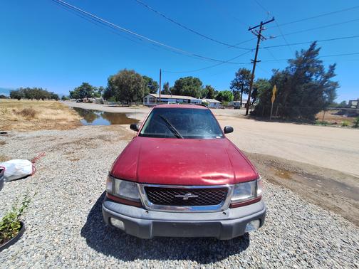 Red 2000 Subaru Forester L