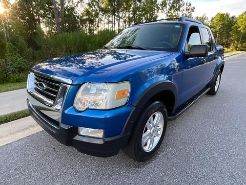 Blue 2010 Ford Explorer Sport Trac XLT