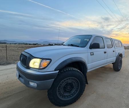 Gray 2002 Toyota Tacoma PreRunner Double Cab