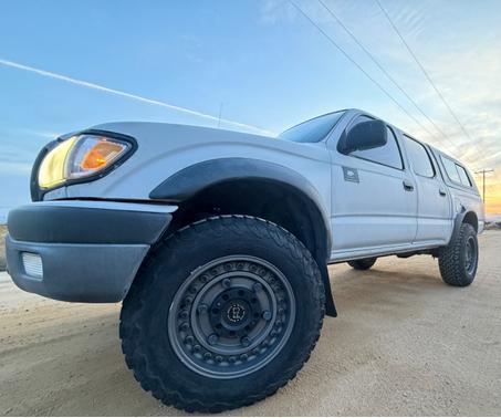 Gray 2002 Toyota Tacoma PreRunner Double Cab