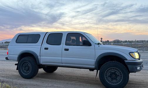 Gray 2002 Toyota Tacoma PreRunner Double Cab