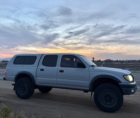 Gray 2002 Toyota Tacoma PreRunner Double Cab