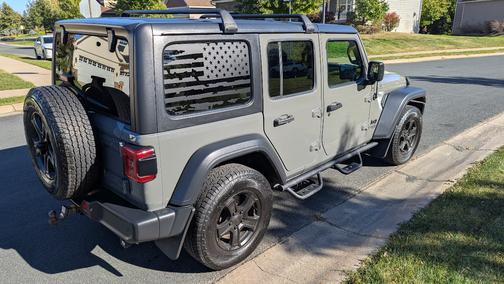 Gray 2019 Jeep Wrangler Unlimited Sport S