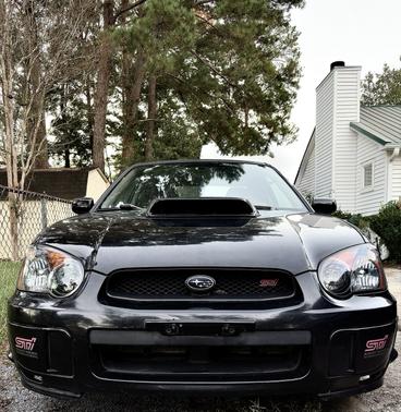 Black 2005 Subaru Impreza WRX Sti