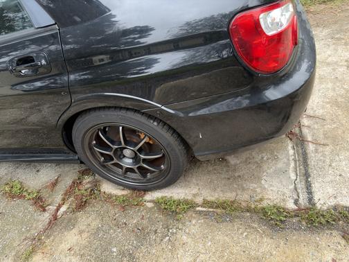 Black 2005 Subaru Impreza WRX Sti