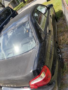 Black 2005 Subaru Impreza WRX Sti