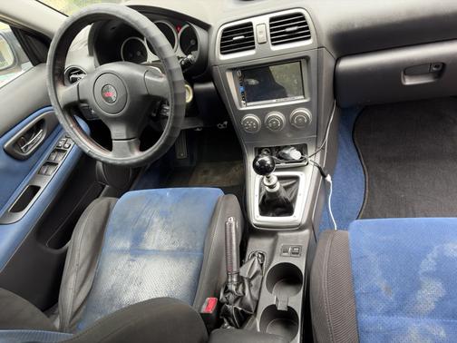 Black 2005 Subaru Impreza WRX Sti