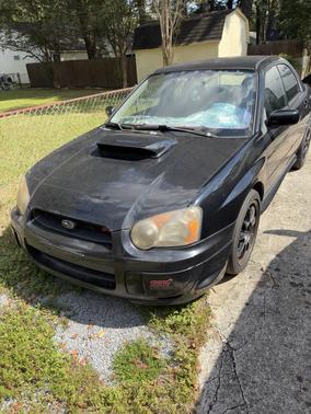 Black 2005 Subaru Impreza WRX Sti