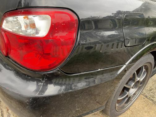 Black 2005 Subaru Impreza WRX Sti