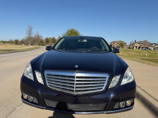 Blue 2011 Mercedes-Benz E-Class E 350
