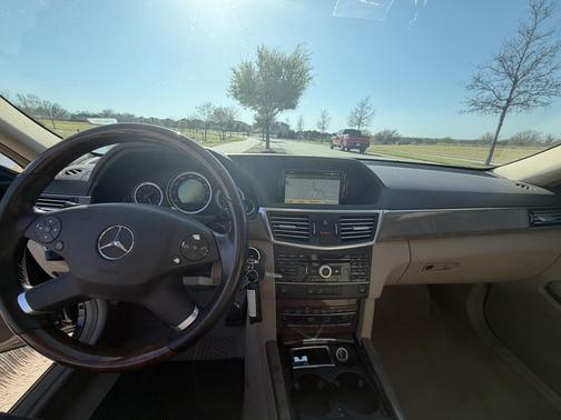 Blue 2011 Mercedes-Benz E-Class E 350