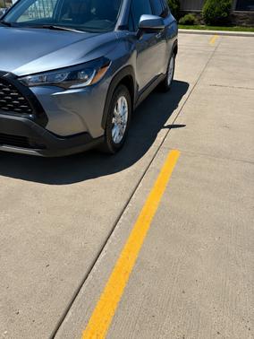 Gray 2024 Toyota Corolla Cross LE