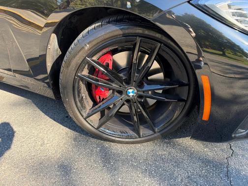 Black 2024 BMW 430 i