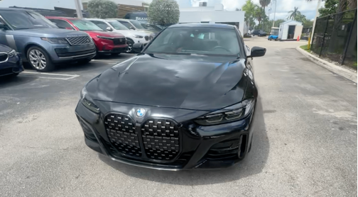 Black 2024 BMW 430 i