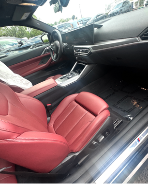 Black 2024 BMW 430 i