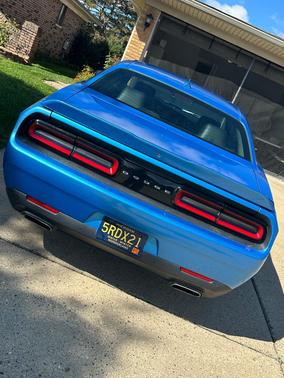 Blue 2015 Dodge Challenger SXT Plus