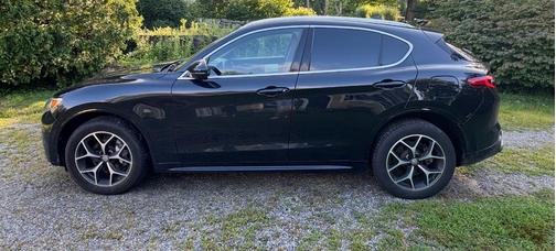Black 2020 Alfa Romeo Stelvio Ti