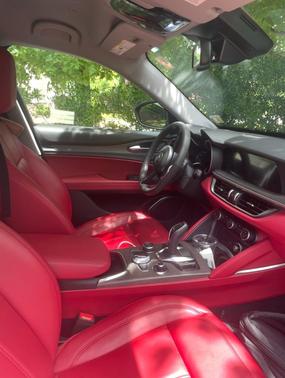 Black 2020 Alfa Romeo Stelvio Ti