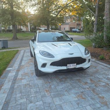 White 2021 Aston Martin DBX Base