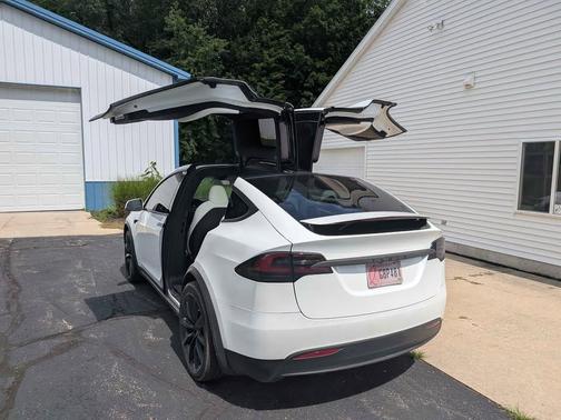 White 2020 Tesla Model X Performance