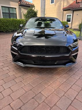 Black 2022 Ford Mustang EcoBoost Premium