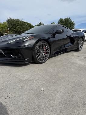 Black 2024 Chevrolet Corvette Stingray w/2LT